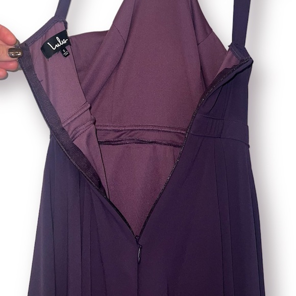 LULU’S | Purple Mini Skater Dress - Picture 9 of 14